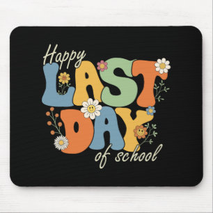Last Day Of School Student Teacher Mouse Mat