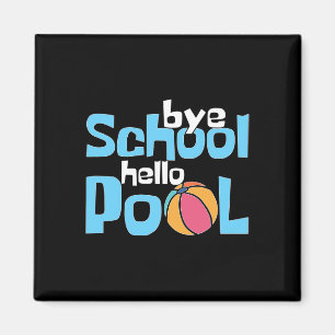 Last Day Of School Summer Vacation Gift Magnet