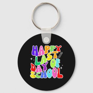 Last Day Of School Teacher Student Graduation 5 Key Ring