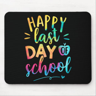 Last Day Of School Teacher Student Graduation 9  Mouse Mat