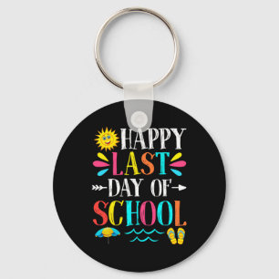 Last Day Of School Teacher Student Graduation Gift Key Ring