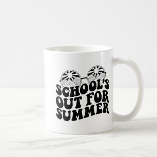 Last Day Of School Teacher Student Hello Summer Ki Coffee Mug