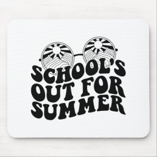Last Day Of School Teacher Student Hello Summer Ki Mouse Mat