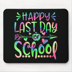 Last Day Of School Tie Dye Students And Teachers G Mouse Mat
