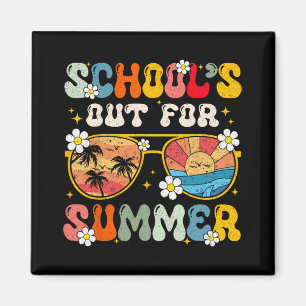Last Day Of School's Out For Summer Teacher Boys G Magnet