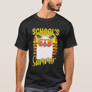 Last Day Of Schools Out For Summer Vacation Owl T-Shirt