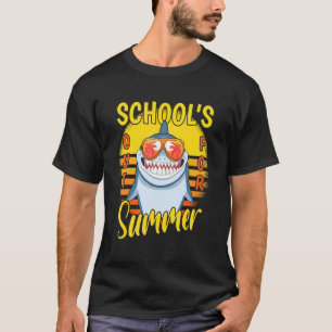 Last Day Of Schools Out For Summer Vacation Shark T-Shirt