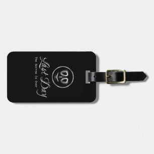 Last Day: The Sorrow Is Over - Abstract Art Print Luggage Tag