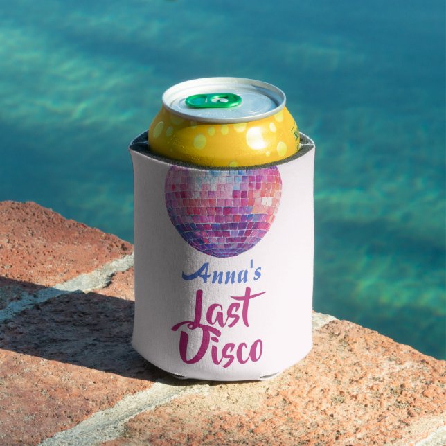 Last Disco Bacheelorette Party Can Cooler (In Situ Pool)