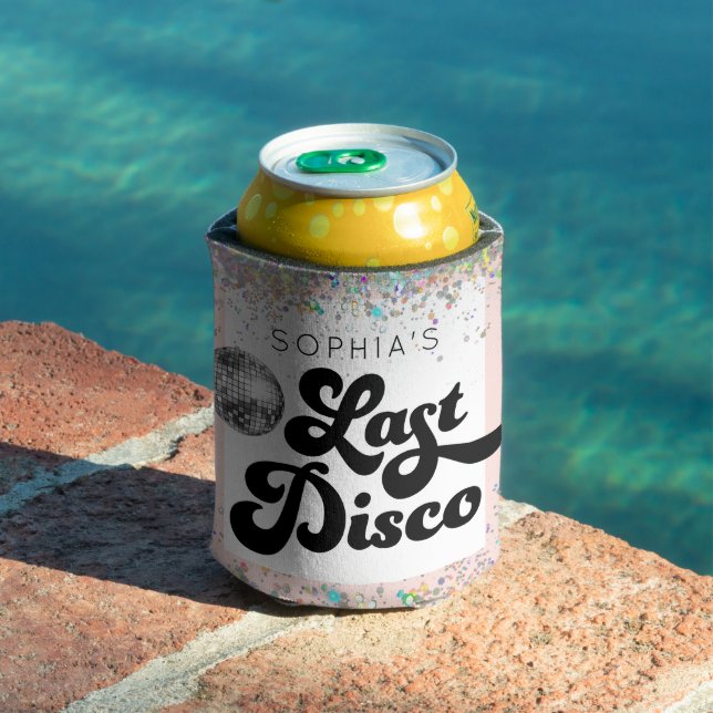Last Disco Bachelorette Can Cooler (In Situ Pool)