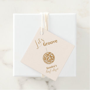 Last Disco Bachelorette  Favour Tags