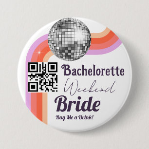 Last Disco Bachelorette Weekend Button