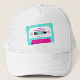 Last Disco Cassette Tape Bachelorette Party Trucker Hat