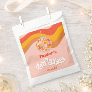 Last Disco Retro 70s Bachelorette Weekend Party Favour Bags