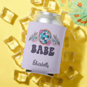 Last Disco Retro Bachelorette Can Cooler