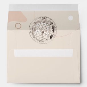 Last Disco Retro Bachelorette Party Envelope