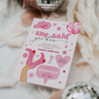 Last Disco Rodeo Bachelorette Party Nash Bash