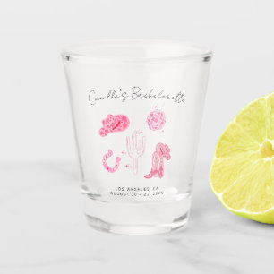 Last Disco Rodeo Bachelorette Week-end Party Shot Glass