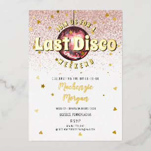 Last Disco Weekend Bachelorette Party