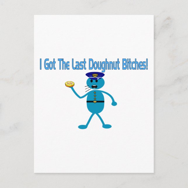 Last Doughnut Postcard (Front)