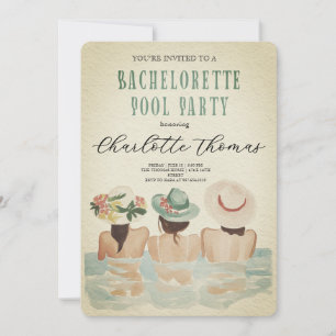 Last Fling Before the Ring Bachelorette Bash Invitation
