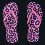 Last Fling Before The Ring Celebration Leopard Flip Flops<br><div class="desc">Put a smile on her face when she receives these fun flip flops,  be sure to give her the matching bag,  she will love this fabulous gift!  Personalise them as you choose.  Look for other coordinating gift and party ideas all part of the My Pink Party collection.</div>
