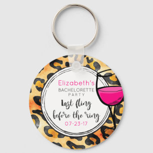 Last Fling Before The Ring Wild Bachelorette Party Key Ring