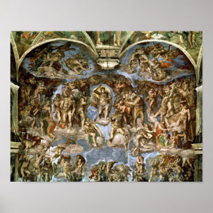 Last Judgement, from the Sistine Chapel, 1538-41 Poster