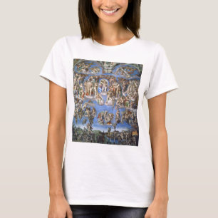 Last Judgement From The Sistine Chapel By Michelan T-Shirt