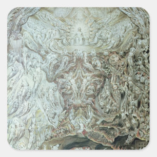 Last Judgement Square Sticker