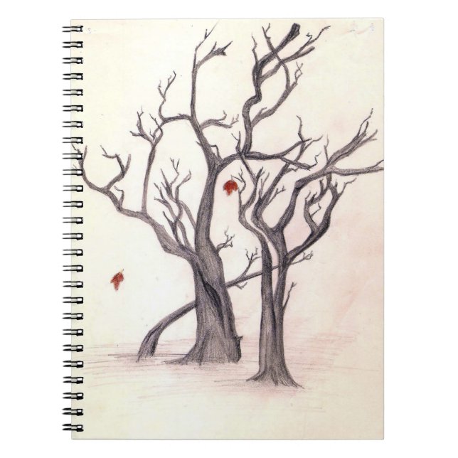 Last Leaves of Autumn Notebook (Front)