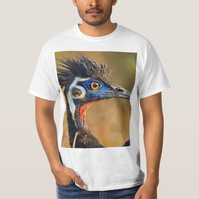 Last Light of the Grasslands – Bengal Florican T-Shirt (Front)