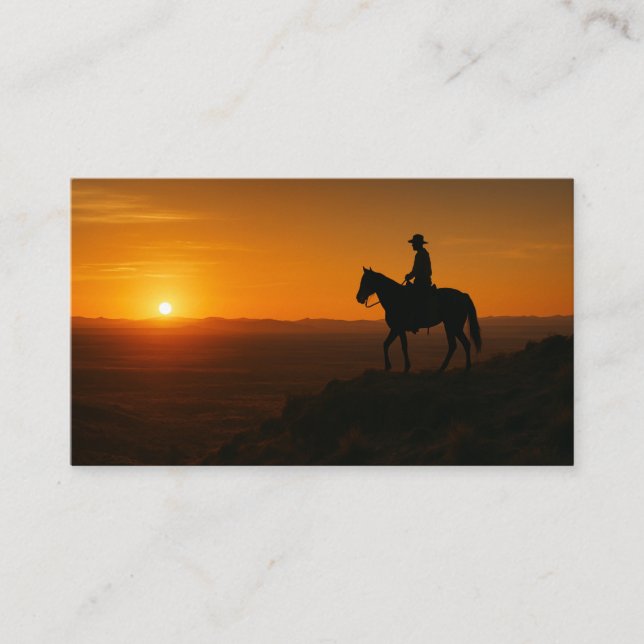 Last Light Wedding Invitation - Epic Panoramic  (Front)