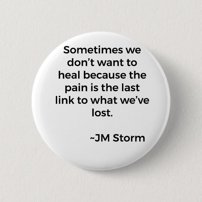 Last Link 6 Cm Round Badge (Front)