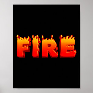 Last Minute Family Couples Halloween Fire And Ice  Poster