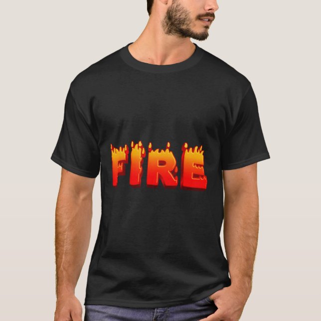 Last Minute Family Couples Halloween Fire And Ice  T-Shirt (Front)