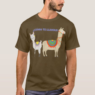 Last Minute Hanukkah Como Te Llamas Alpaca Lovers T-Shirt