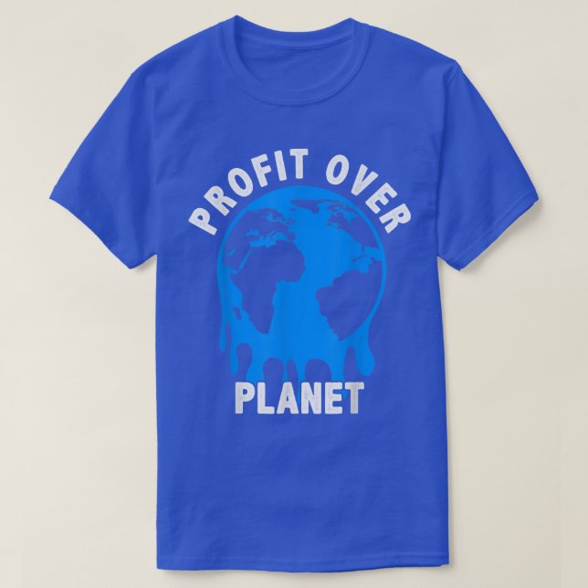 Last Minute Hanukkah Environmentalism Climate Chan T-Shirt (Design Front)
