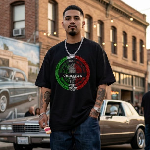 Last name personalised mexico shirts with name