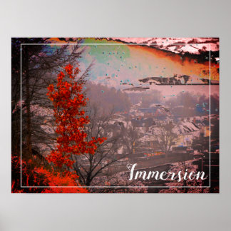 Last of the Autumn Leaves Immersion Poster