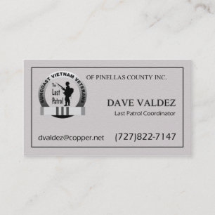 Last Patrol Coordinator Card