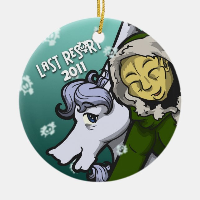 Last Res0rt 2011 Holiday Ornament (Front)