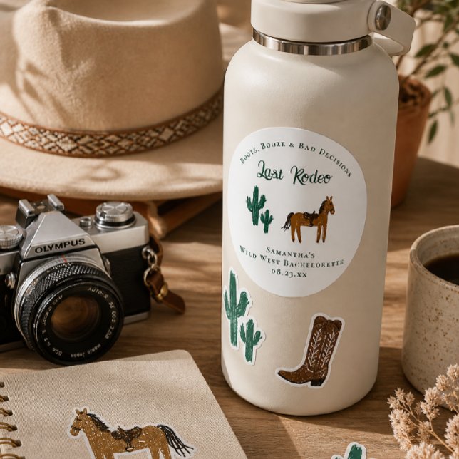Last Rodeo Bachelorette Party Sticker (Creator Uploaded)