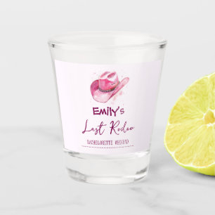 Last Rodeo Bachelorette Weekend   Pink Shot Glass