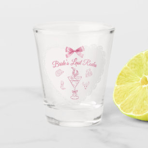 “Last Rodeo” Bride Tribe Western Bachelorette Shot Glass