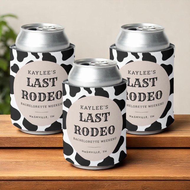 Last Rodeo Cowgirl Bachelorette Weekend Favours Can Cooler (Creator Uploaded)