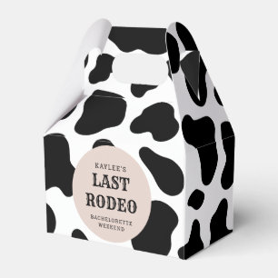 Last Rodeo Cowgirl Bachelorette Weekend Party Favour Box