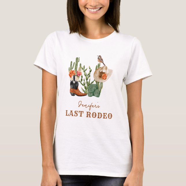 Last Rodeo Custom T-Shirt (Front)