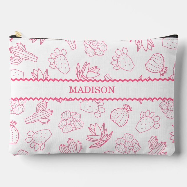 Last Rodeo Pink Bachelorette Party Accessory Pouch (Front)