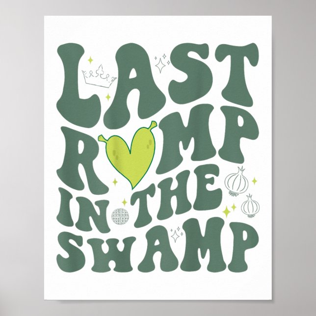 Last Romp In The Swamp (on Back)  Poster (Front)